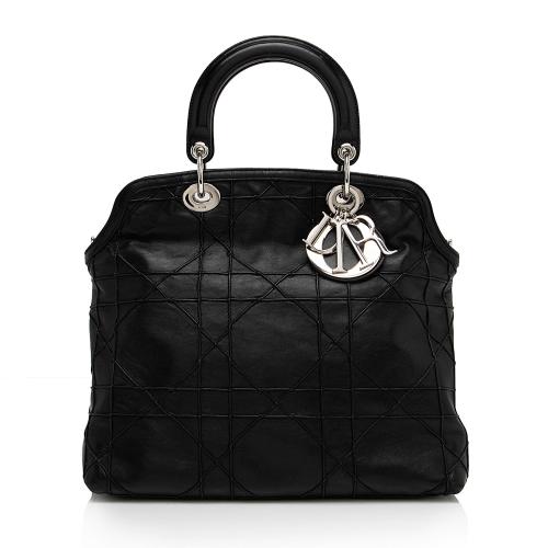 Dior Leather Granville Medium Tote