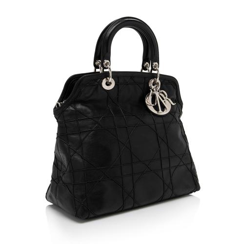 Dior Leather Granville Medium Tote