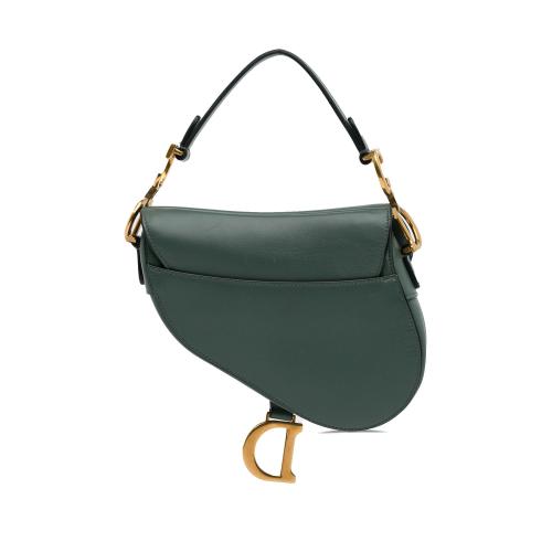 Dior Leather Saddle Bag