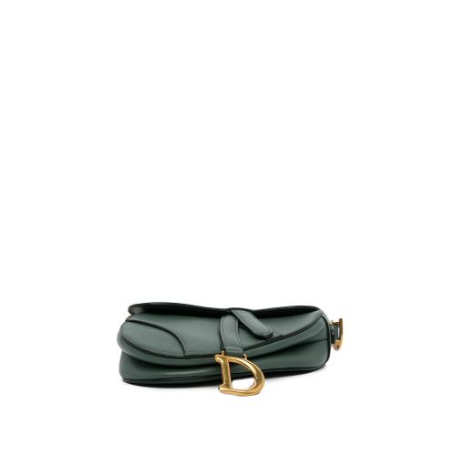 Dior Leather Saddle Bag