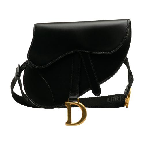 Dior Leather Saddle Belt Bag