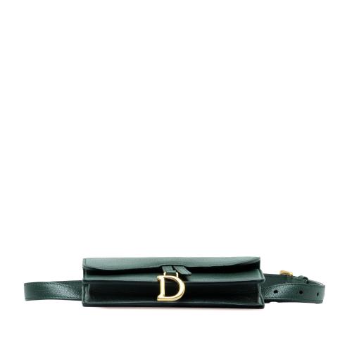 Dior Leather Saddle Belt Bag