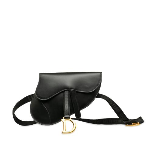 Dior Leather Saddle Belt Bag