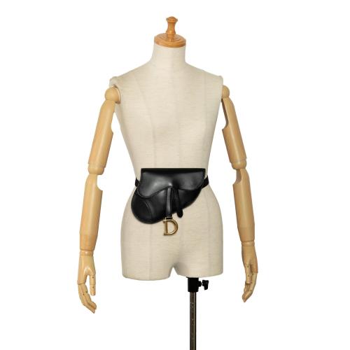 Dior Leather Saddle Belt Bag