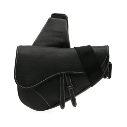 Dior Leather Saddle Crossbody Bag