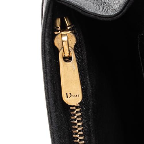 Dior Calfskin Studded Diorama Wallet on Chain Bag