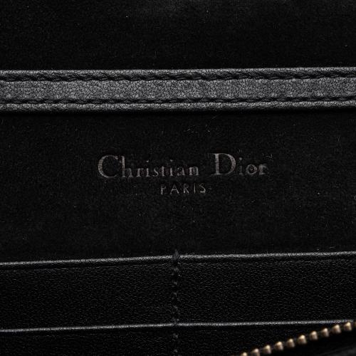 Dior Calfskin Studded Diorama Wallet on Chain Bag