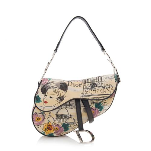 Dior Limited Edition Paris 50s Saddle Bag