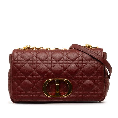 Dior Medium Calfskin Cannage Caro Bag