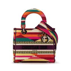 Dior Medium Canvas Lady D-Lite