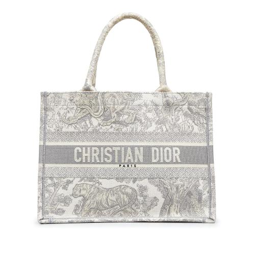 Dior Medium Dioriviera Toile De Jouy Book Tote