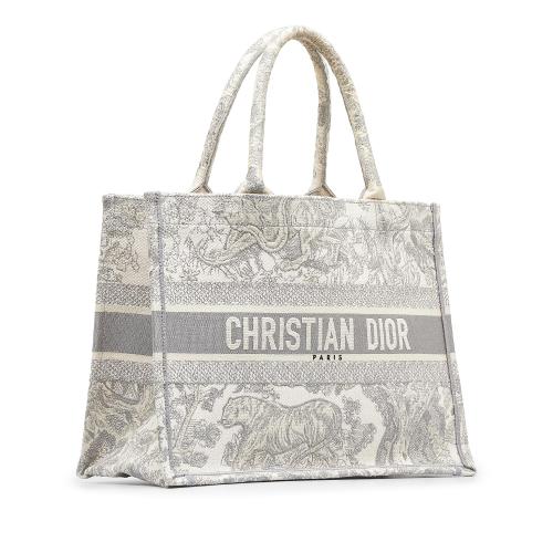 Dior Medium Dioriviera Toile De Jouy Book Tote