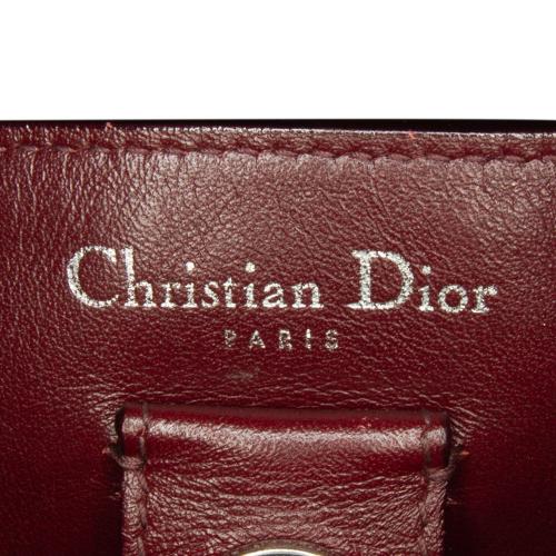 Dior Medium Embroidered Diorissimo Satchel