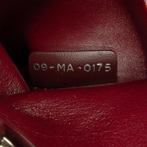 Dior Medium Embroidered Diorissimo Satchel