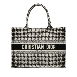 Dior Medium Houndstooth Book Tote