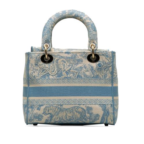 Dior Medium Toile de Jouy Lady D-Lite