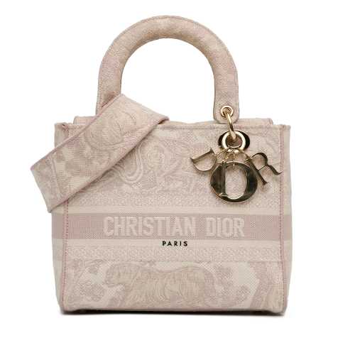 Dior Medium Toile de Jouy Lady D-Lite