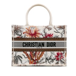 Dior Medium Toile de Jouy Tropicalia Book Tote