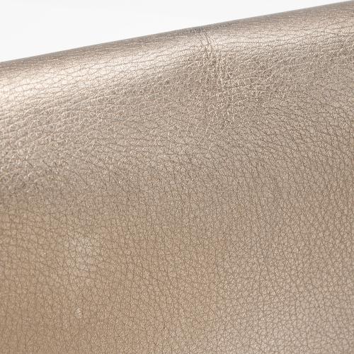 Dior Metallic Grained Calfskin Dio(R)evolution Flap Bag