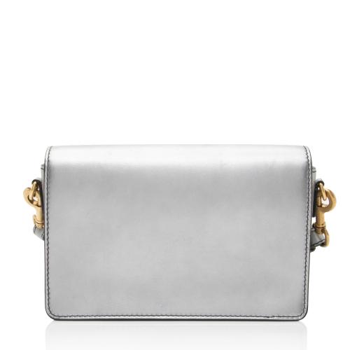 Dior Metallic Grained Calfskin Dio(R)evolution Flap Bag