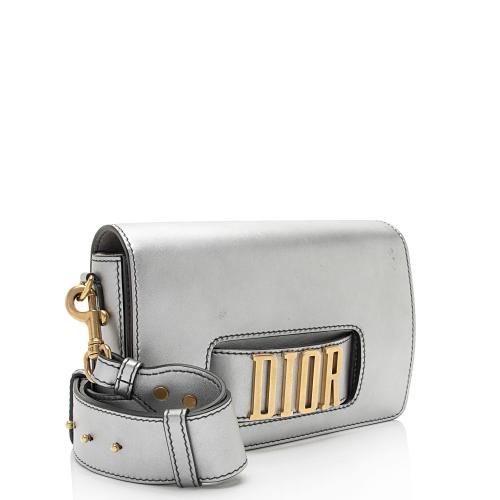 Dior Metallic Grained Calfskin Dio(R)evolution Flap Bag