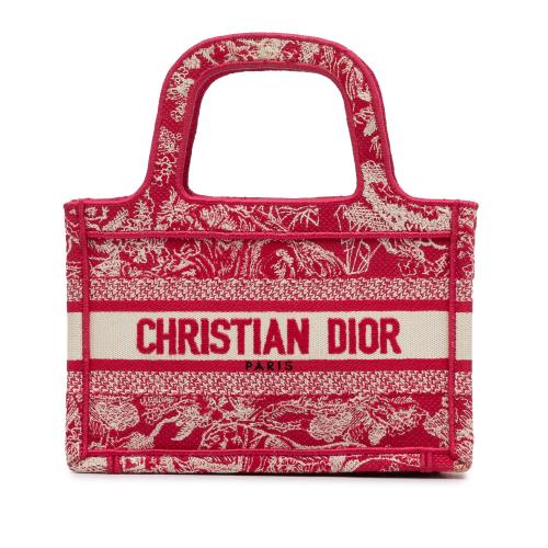 Dior Mini Embroidered Book Tote