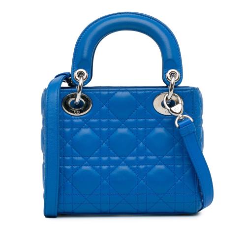 Dior Mini Lambskin Cannage Lady Dior