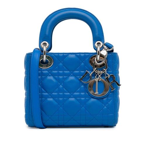 Dior Mini Lambskin Cannage Lady Dior