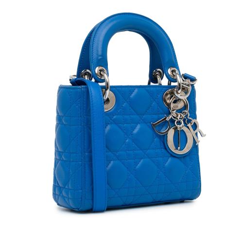 Dior Mini Lambskin Cannage Lady Dior