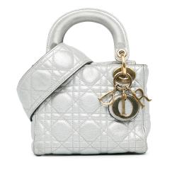 Dior Mini Lambskin Cannage Lady Dior