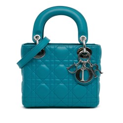 Dior Mini Lambskin Cannage Lady Dior