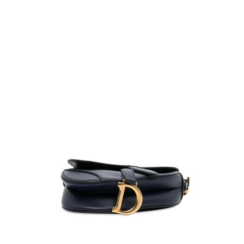 Dior Mini Leather Saddle Bag