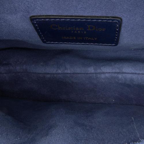 Dior Mini Leather Saddle Bag