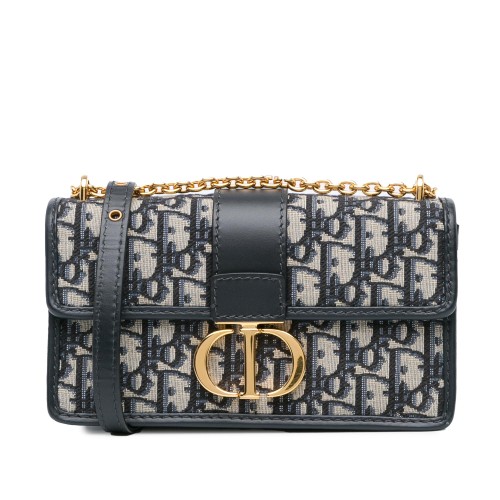 Dior Oblique 30 Montaigne East West Bag with Chain