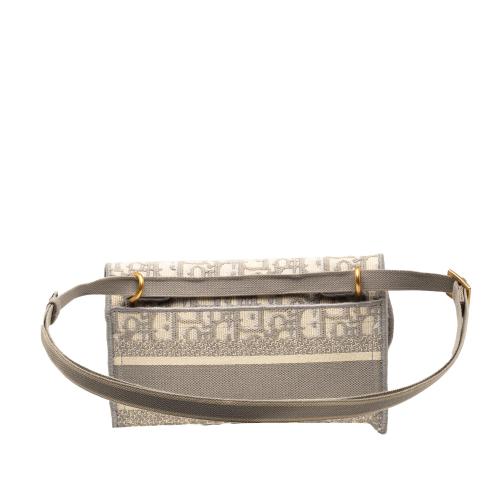 Dior Oblique Saddle Slim Belt Pouch