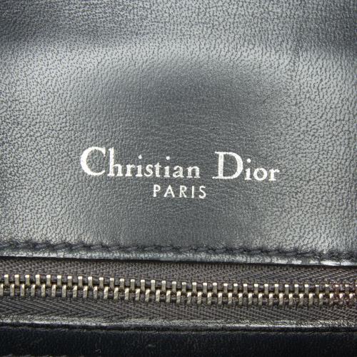 Dior Patent Microcannage Diorama Crossbody Bag