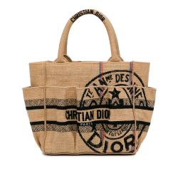 Dior Small Jute Catherine Tote