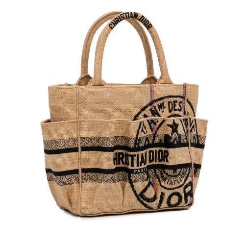 Dior Small Jute Catherine Tote