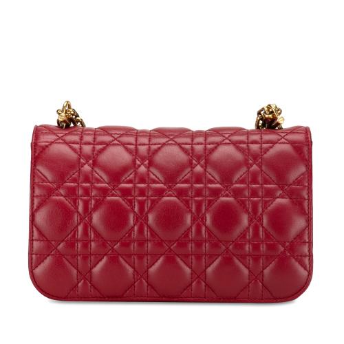 Dior Small Lambskin Cannage DiorAddict Flap