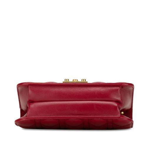 Dior Small Lambskin Cannage DiorAddict Flap