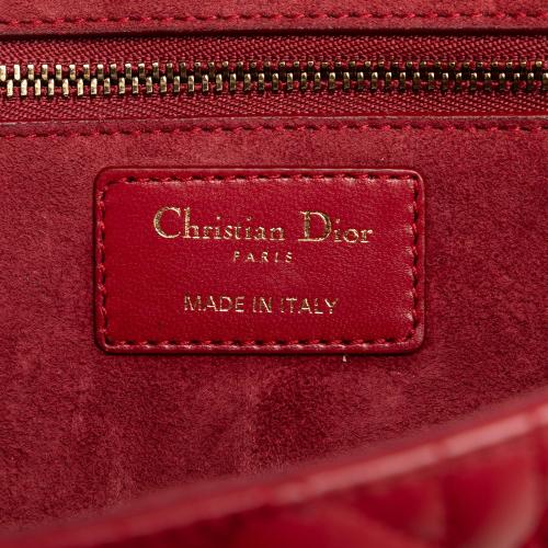 Dior Small Lambskin Cannage DiorAddict Flap