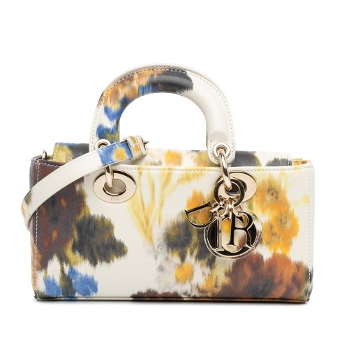 Dior Small Leather Floral Print Lady D Joy