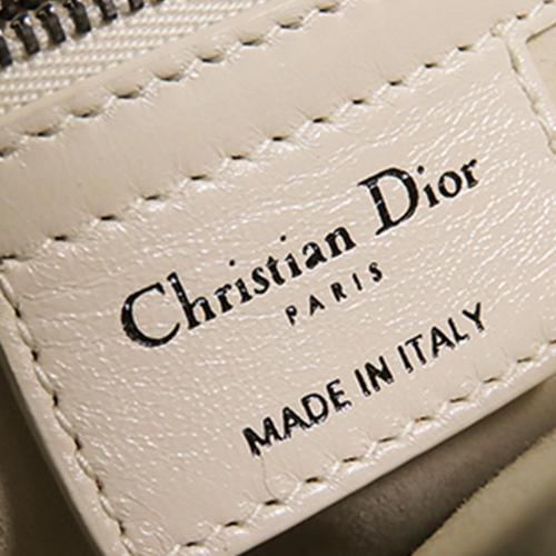 Dior Studded Leather Saddle Bag