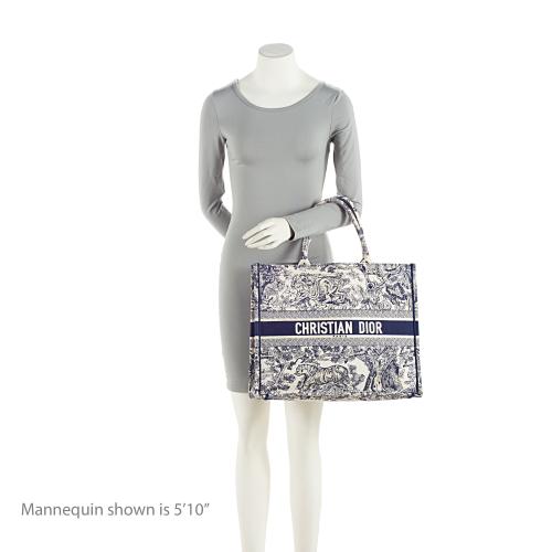 Dior Toile De Jouy Large Book Tote