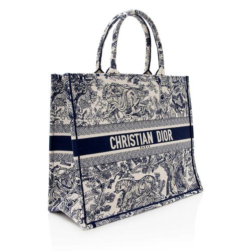 Dior Toile De Jouy Large Book Tote