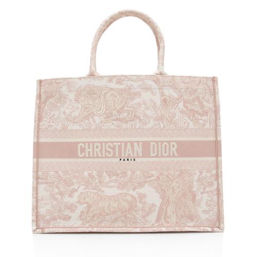 Dior Toile De Jouy Large Book Tote