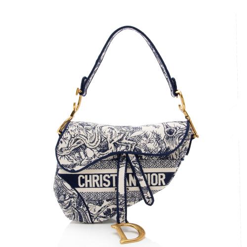 Dior Toile De Jouy Saddle Bag