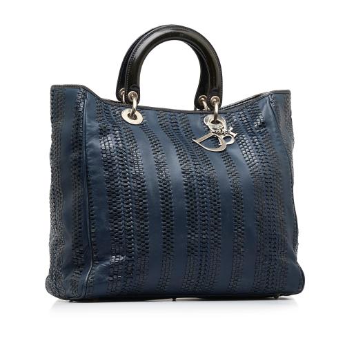 Christian dior woven bag online