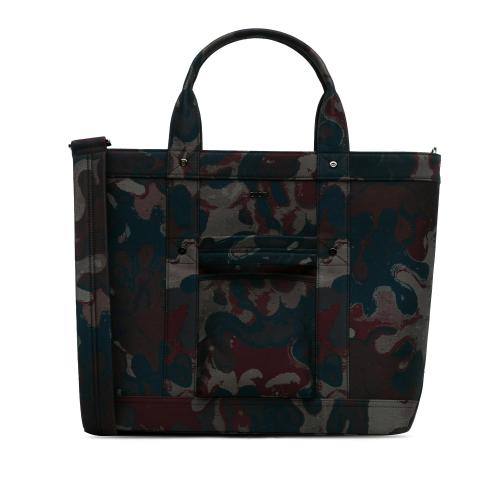 Dior x Peter Doig Camouflage Satchel