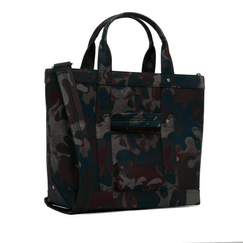 Dior x Peter Doig Camouflage Satchel